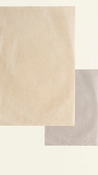 Beige aesthetic phone wallpaper, paper texture