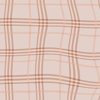 Scott pattern background, peach aesthetic design