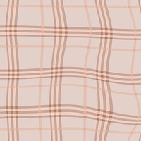 Scott pattern background, peach aesthetic design vector