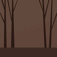 Dark forest Instagram post background, Halloween design