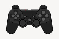 Game controller clipart, illustration vector. Free public domain CC0 image.