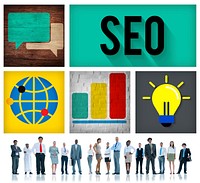SEO Search Engine Optimization Searching Concept