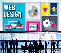 Web Design Layout Homepage Idea Design Software Concept