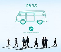 Cars Automobile Street Traffic Transport Trip Concept
