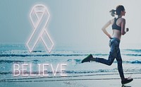 Breast Cancer Hope Healthcare Believe Concept