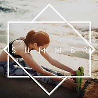 Summer Vacation Holiday Beach Sunny Concept