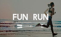 Fun Run Running Jogging Sprint Activity Concept