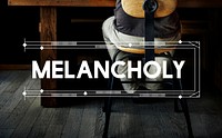 Melancholy Relax Work Space Word Concept