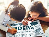 Ideas Inspire Creative Thinking Motivation Concept