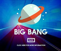 Astronomy Big Bang Planet Spaceship Concept