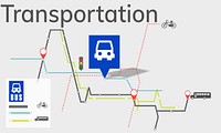 Map Route Trip Transportation Location Guide