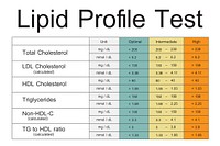 Lipid Profile Test Results Icon
