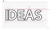 Ideas Creative Design Draft Graphic Concept