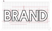 Brand Copyright Name Draft Graphic Concept