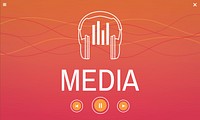Headset Music Media Technology Icon