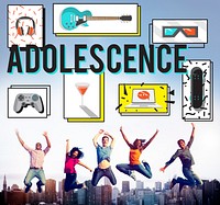 Adolescence Young Adult Youth Culture Lifestyle Concept