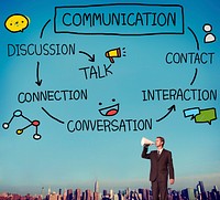 Communication Discussion Contact Conversation Concept