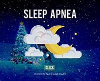 Sleep Apnea Snorer Insomnia Breathing Concept