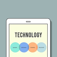 Technology Digital Evolution Innovation Net Concept