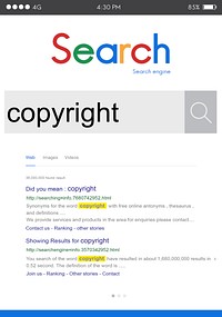 Copyright Brand Marketing Identity Concept