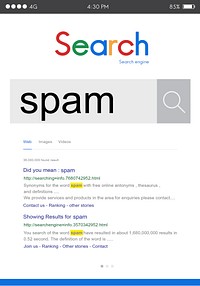 Spam Virus Online Security Phishing Threat Concept