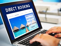 Holiday Reservation Website Interface Concept