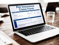 Pet Insurance Claim Form Concept