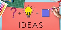 Creative Curiosity Ideas Equation Concept