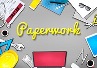 Paperwork Documents Work Office Concept