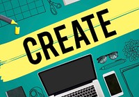 Create Creativity Design Ideas Inspiration Innovation Concept