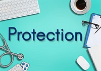 Protection Security Safety Health Concept