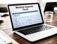 Medical Appeals Form Document Healthcare Concept