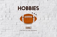Hobbies Football Ball Rugby Game Concept