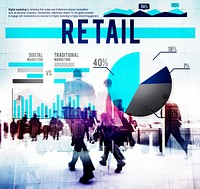 Retail Business Market Sale Shopping Commerce Concept
