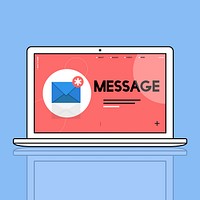 Message Letter E-Mail Chat Notification Graphic
