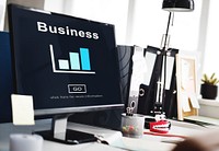 Business Organization Bar Chart Statistics Concept
