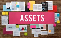 Assets Benefit Bonus Bookkeeping Budget Capital Concept