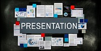 Presentation Communication Giving Information Concept