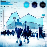 Finance Growth Business Marketing Success Analysis Concept