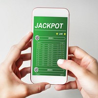 Gambling Football Game Bet Concept