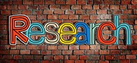 Research Word Concepts Isolated on Background