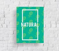Natural Vitality Reviving Graphic Design Word