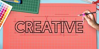 Creative Ideas Design Draft Graphic Concept