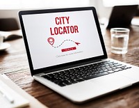 City Locator Direction Metropolis Population Concept