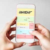 Content Website Web Design Concept