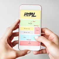 HTML Website Content Web Design Concept