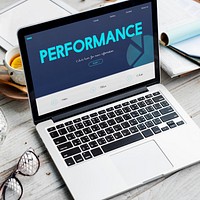 Strategy Performance Target Report Analytics Concept