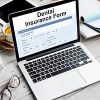 Dental Insurance Health Form Concept