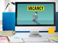 Vacancy Career Recruitment Available Job Work Concept