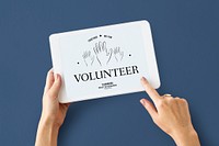 Volunteer support assist charity help